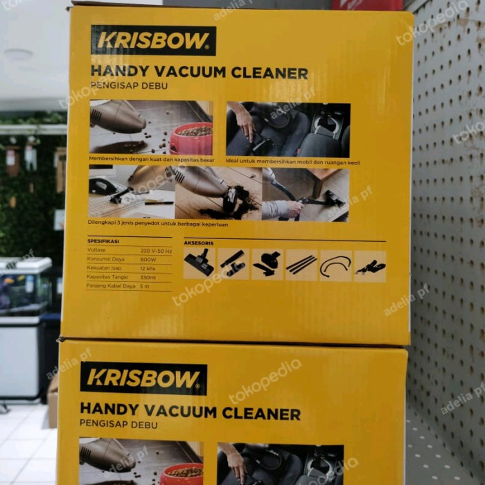 Technioffice - Krisbow Vacuum Cleaner Turbo Tiger 600Watt