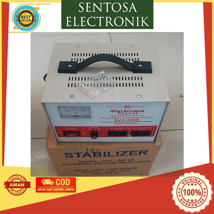 Ready Stavol Stabilizer Listrik Matsunaga 500VA