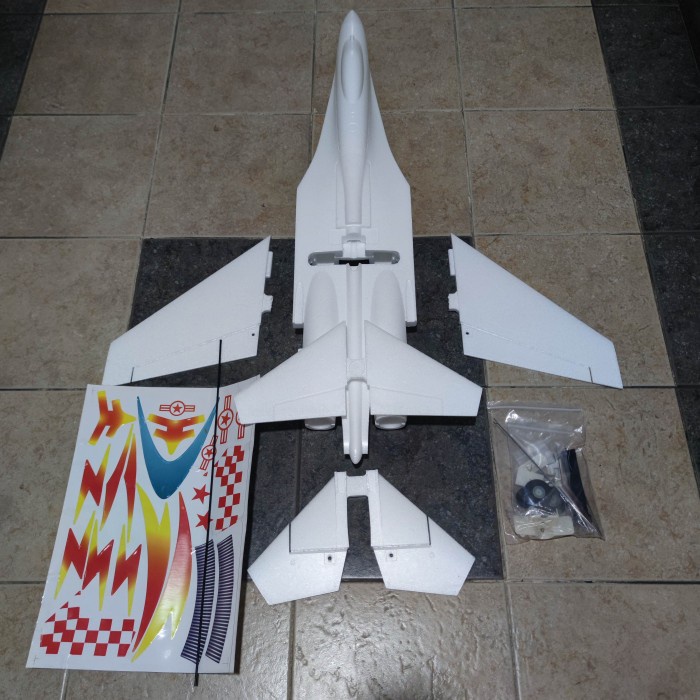 TERBARU Rc Plane EPO Shukoi Su-27 unassembled KIT