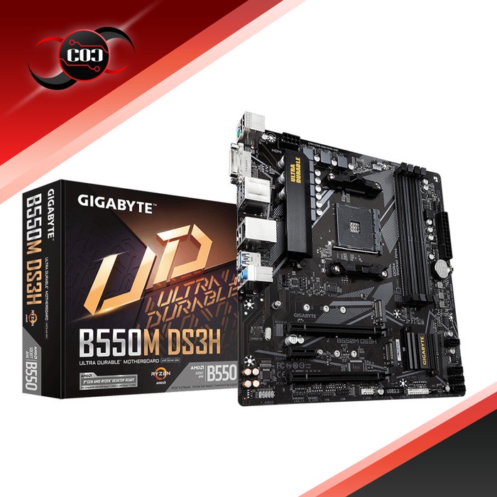 Ready Gigabyte B550M DS3H