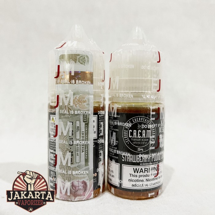 ID [SALT] EJM CREAM 8 SALT 30ML 25MG LIQUID C.R.E.A.M VIII EJUICEMURAH