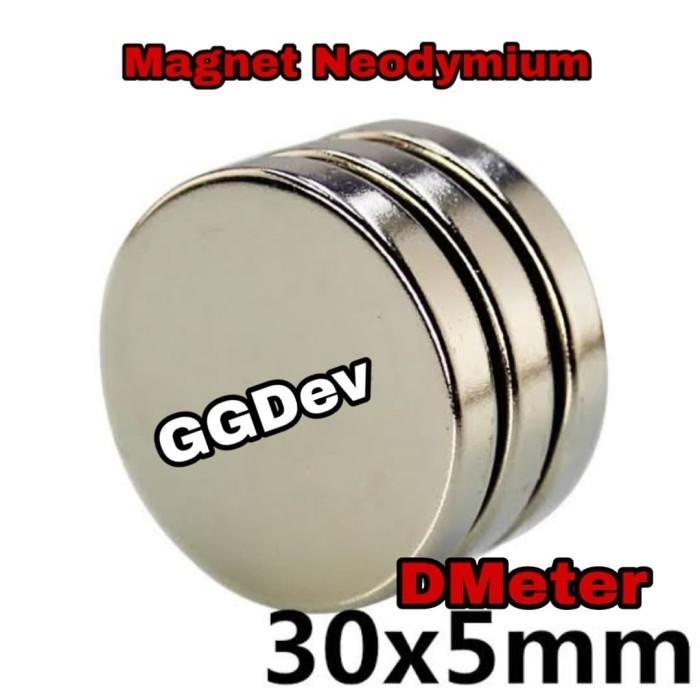 

New Magnet Neodymium Bulet 30x5 mm Super Kuat Rarely magnet