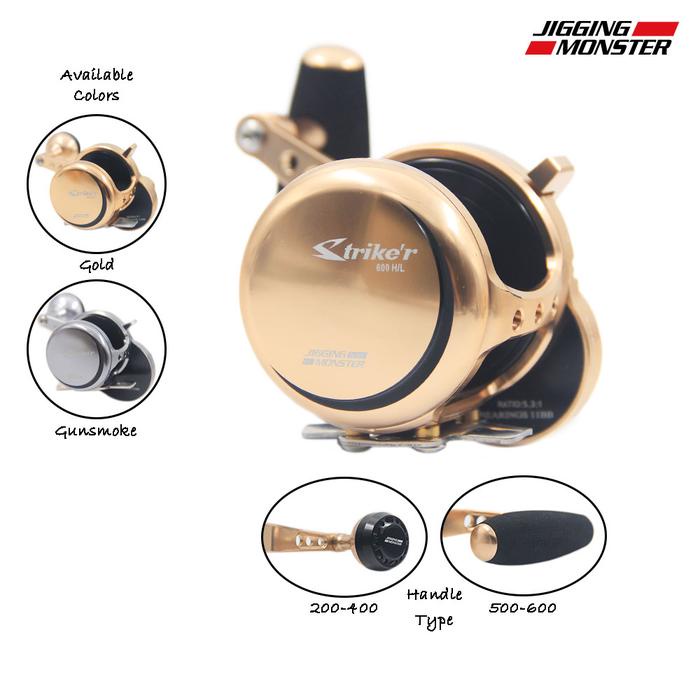 Ready Jigging Monster STRIKER Series Overhead Laut Kuat