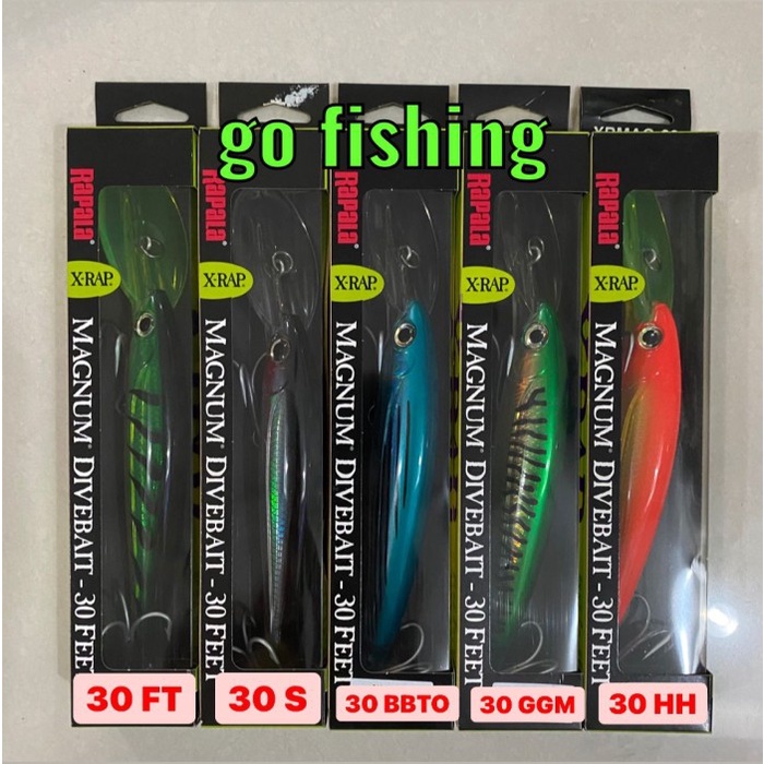 Ready Umpan Rapala X-Rap Magnum 30