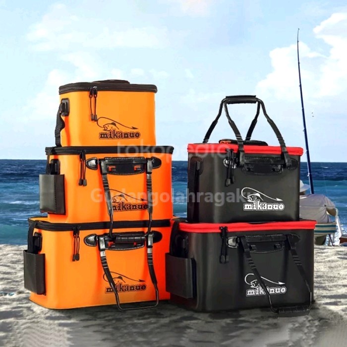 TERBARU Ember Lipat Mancing Ikan Box Tempat Wadah Ikan Udang Umpan Hidup