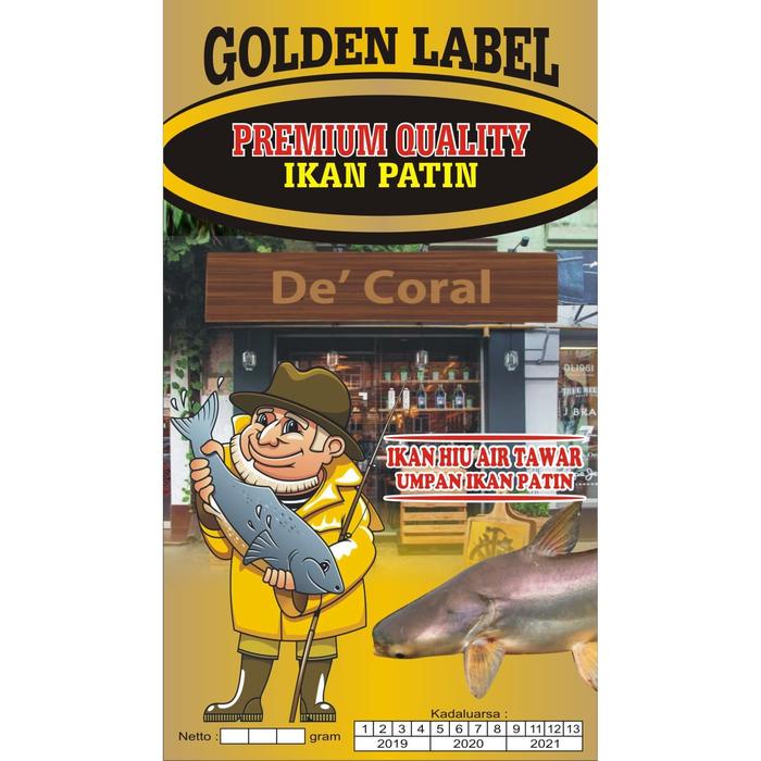 Ready Umpan Ikan Patin Golden Label Umpan Ikan Patin