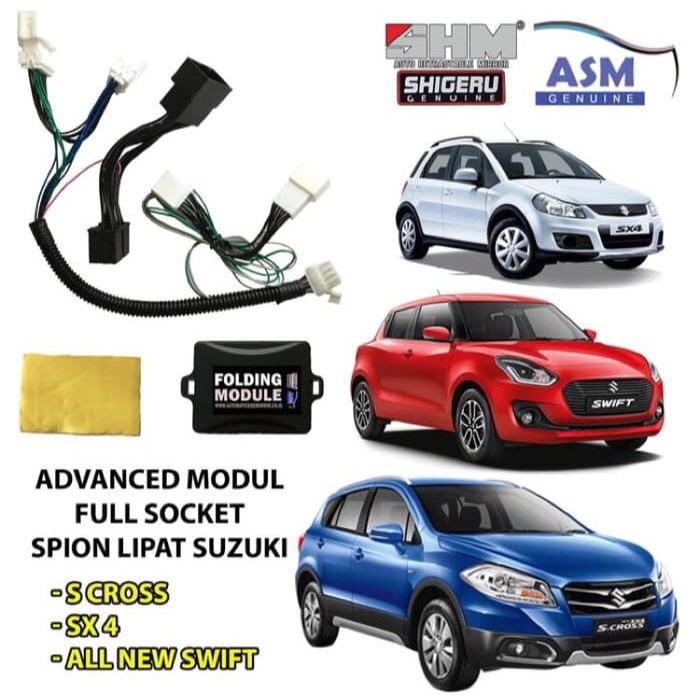 Spesial Modul Retract Spion Lipat Suzuki S Cross/Sx 4/All New Swift