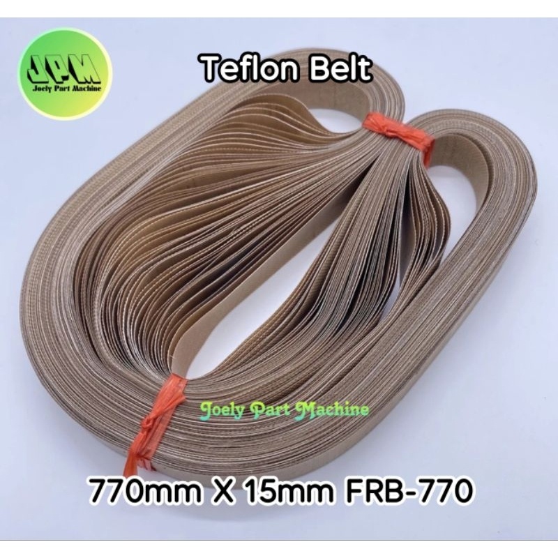 UM1 2pcs Teflon Belt Mesin Continous Band Sealer FR800 FR900 atau FRB770 HUALIAN