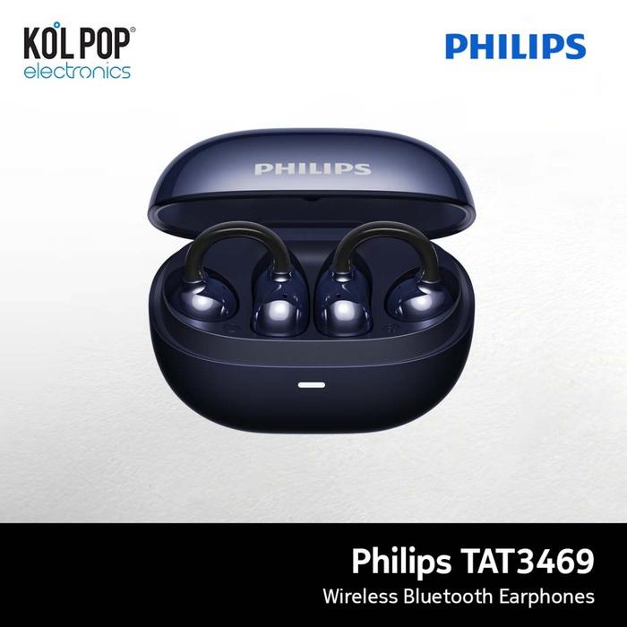 Philips TAT3469 Ear Clips Bluetooth 5.4 Wireless TWS Earphone