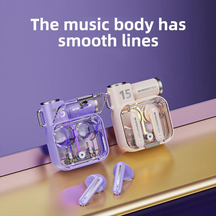 Monster XKT15 Bluetooth Earphones TWS Headset Earbuds Headphone