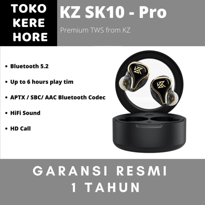 Knowledge Zenith KZ SK10 Pro Luxury TWS with APTX Long Battery Life