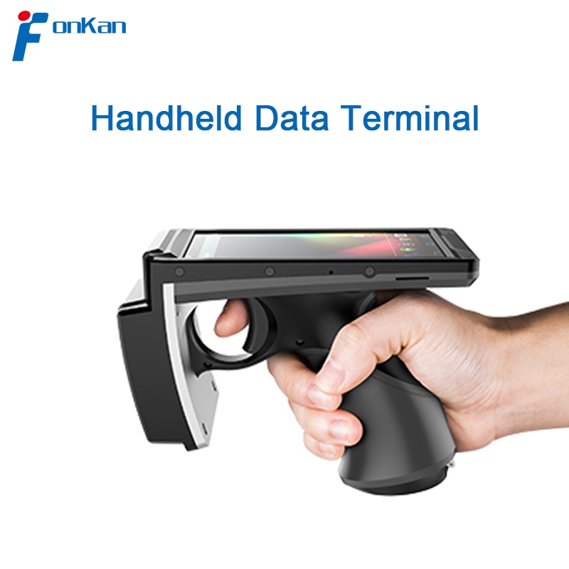 Uhf Handheld Rfid Reader With Charger Ip64 4.7 Inch Android 6.0 6000Mah Uhf Rfid Reader Pad For