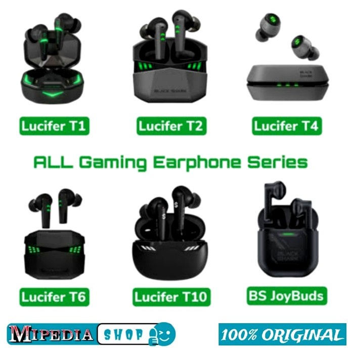 Black Shark Lucifer T1 / T2 / T4 / T6 / 10 / Joybuds - TWS Earphone