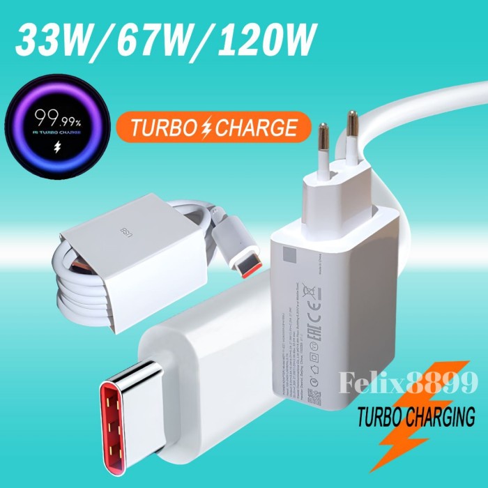 CHARGER XIAOMI REDMI NOTE 10 10S ORIGINAL 100% 33W TURBO CHARGE TYPE C