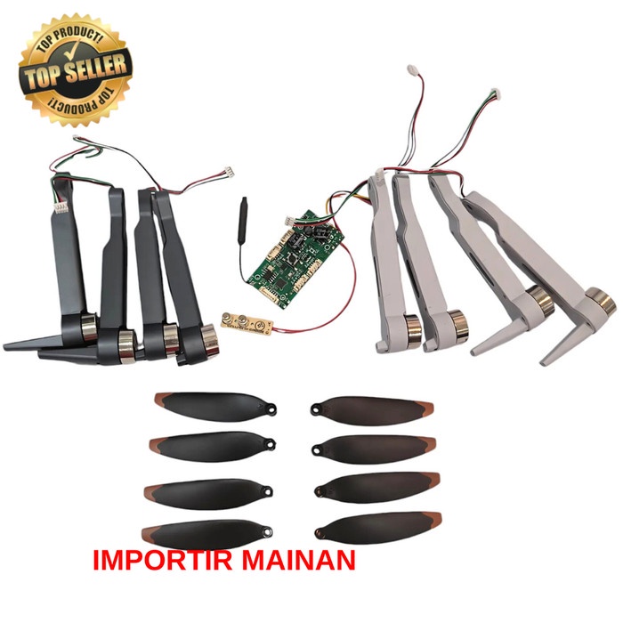 Part Drone Brushless Gps P15 Pro : Board Motor Arm Propeller
