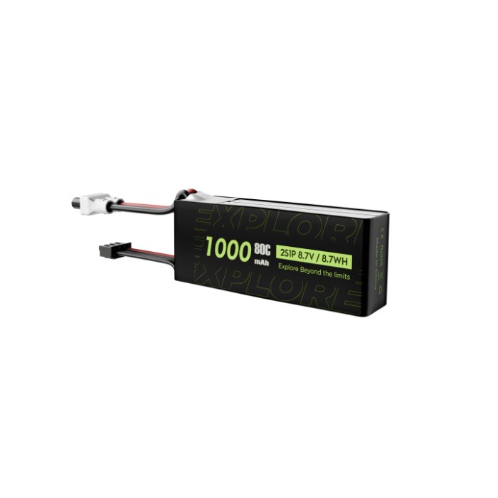 Flywoo Explorer 1000Mah Lihv 2S 80C BatteryFlywoo Xt30Up