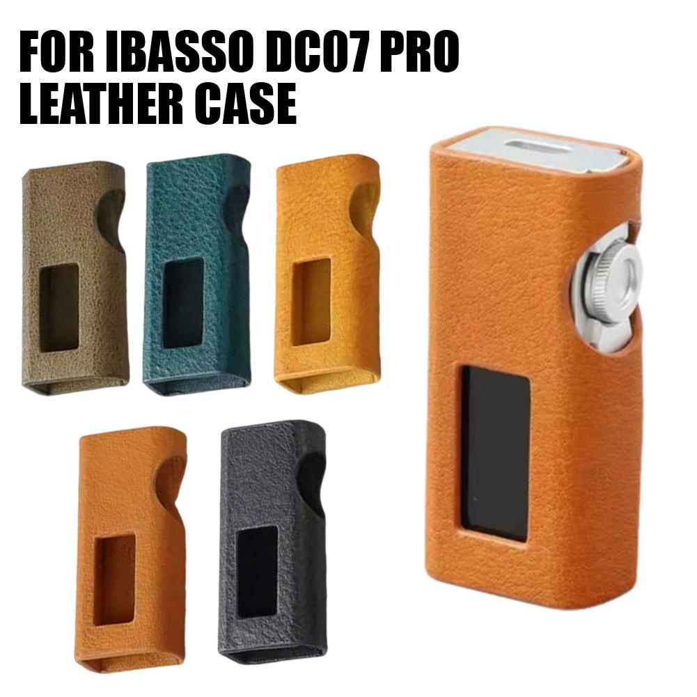 PU Leather Case For iBasso DC07 PRO Portable Decoding Ear Amplifier Protective Cover Shell For IBass