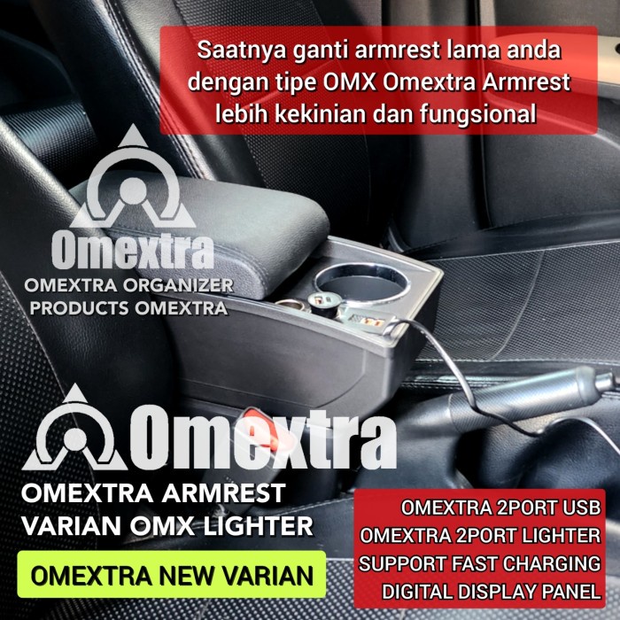 Armrest Box USB - Console Box Luxio Grand Max Rush Terios Evalia dll