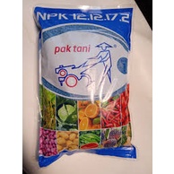 Pupuk NPK Pak Tani 12‑12‑17 1 kg – Granular, Serbaguna untuk Pangan, Hortikultura & Perkebunan