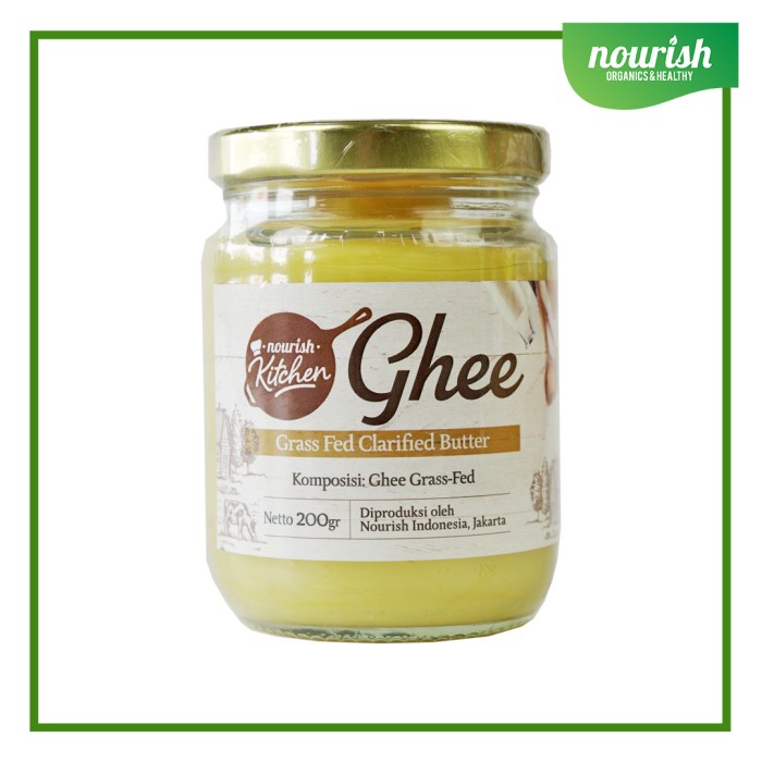 

Ghee (Grass Fed Ghee Clarified Butter) 200 gr