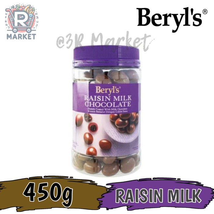 

Beryl's Raisin Milk Chocolate Toples