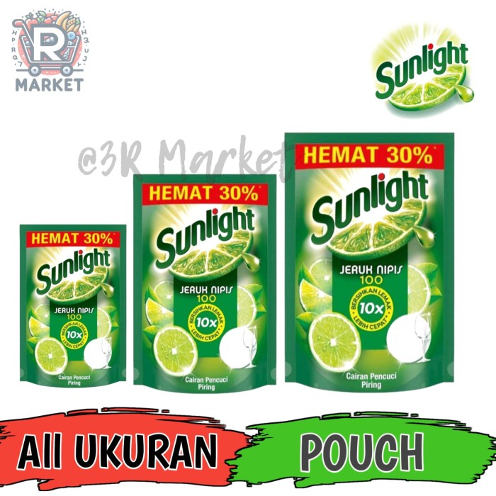 

Sunlight Jeruk Nipis Sabun Cuci Piring All Varian Ukuran