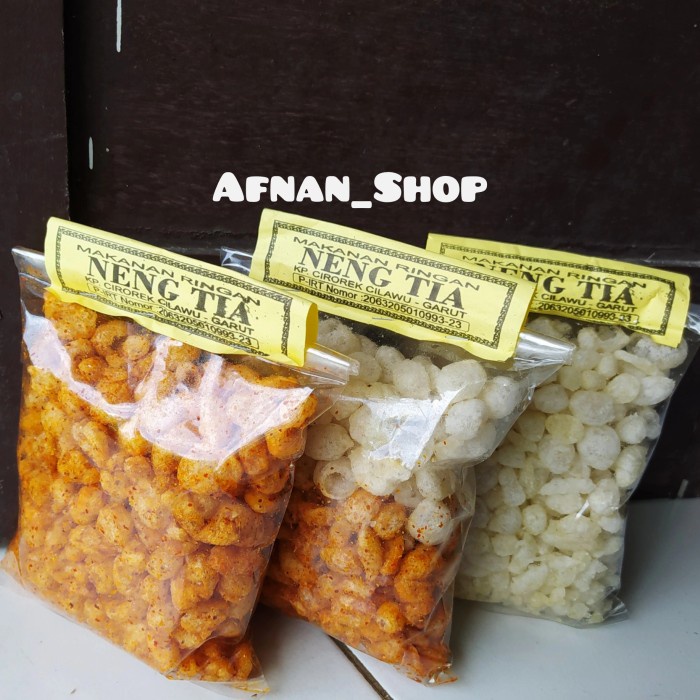 

PROMO SPECIAL Cemilan Oleh-Oleh Cimol Kering snack khas Garut Asli ZA252