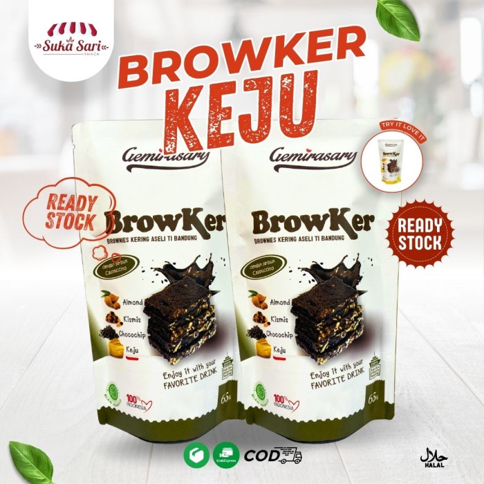 

PROMO SPECIAL Brownies Kering Enak dan Kriuk Snack Cemilan Oleh-Oleh Bandung Sukasari Snack EH525