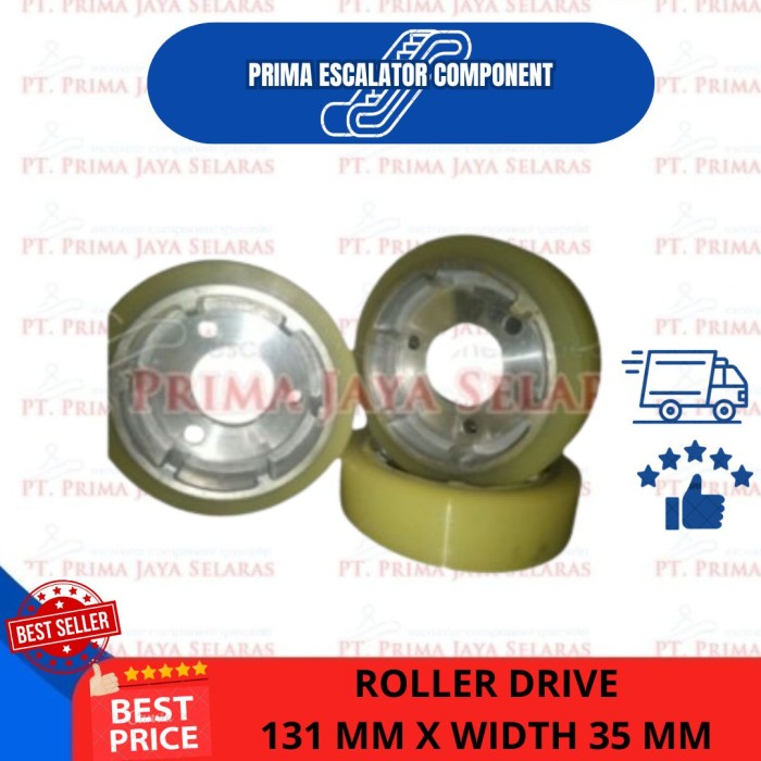 

TERBARU ROLLER DRIVE 131 MM WIDTH 35 MM *LUBANG 3* - 1-RL014 -