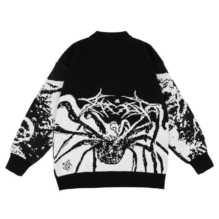GRDT - Invasion Knitwear Black -AmanahJaminan