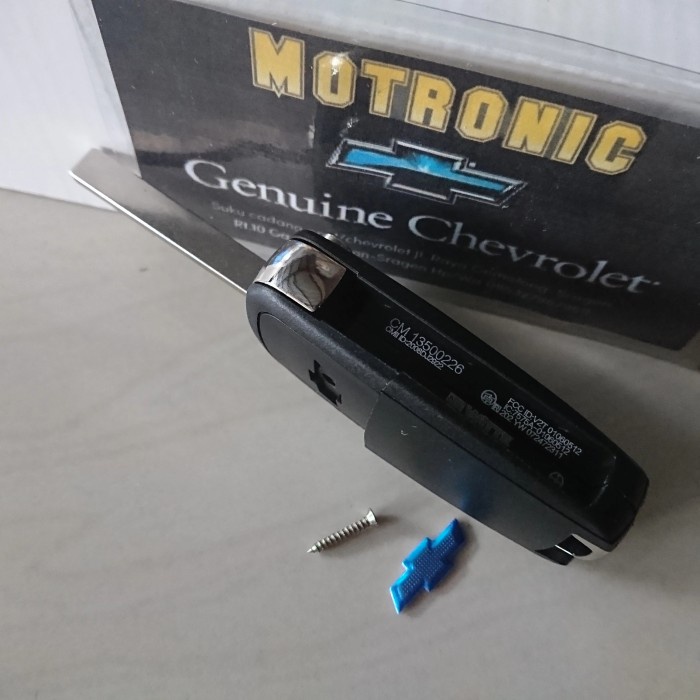 FLIP KEY CASING COVER KUNCI CHEVROLET SPIN AVEO SONIC TRAX ORLANDO