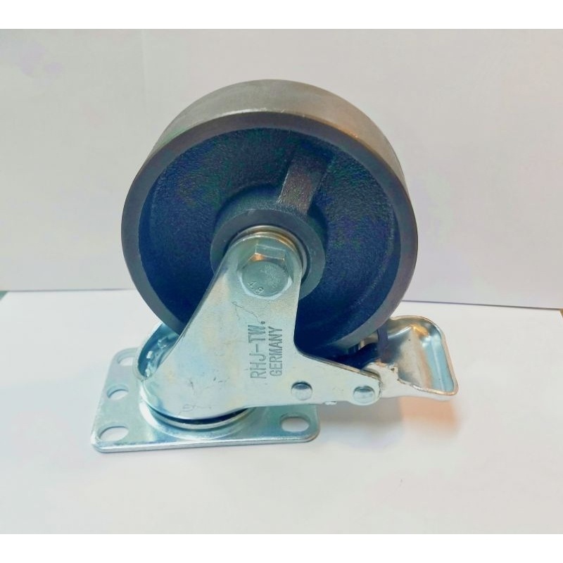 AYOOOLLARIZSS Roda Troli 4 inch bahan besi.merek RHJ.