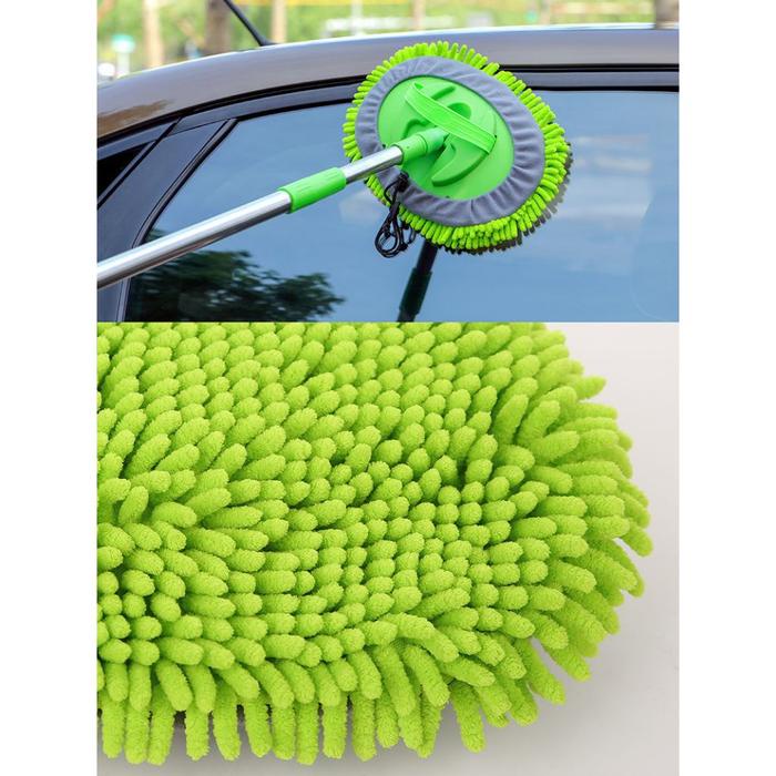 Kemoceng Mobil CAr/microfiber/Lap Cuci Mobil Car Debu/Kemoceng Microfiber Bisa Dipanjangkan Cendol