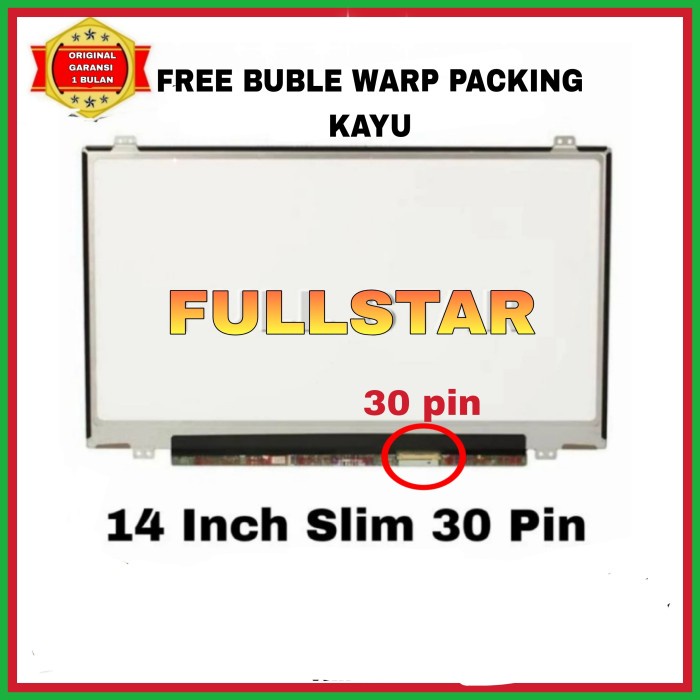 Lcd Led Laptop Acer Aspire Es1-432 Es1-411 14.0 Inch Slim 30 Pin Tersedia