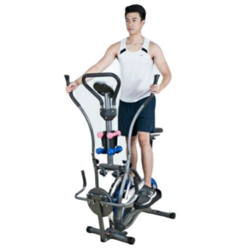 ORBITREK PLATE ELEPTICAL MULTIFUNGSI SEPEDA STATIS