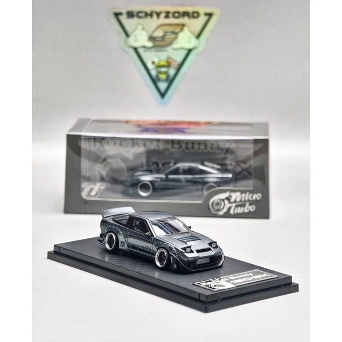 TERBARU MICRO TURBO NISSAN 180SX PANDEM ROCKET BUNNY STANCE VERSION SNAP ON 6666 POP UP HEADLIGHT