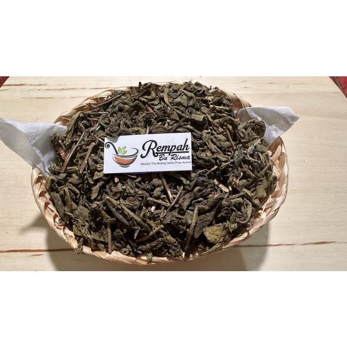 

TERMURAH!! Daun Teh Hijau Kering Murni - Dried Green Tea