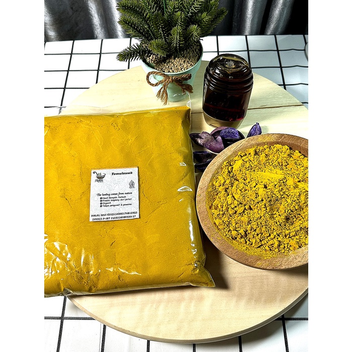 

TERMURAH!! Temulawak Bubuk 500 Gram Murni