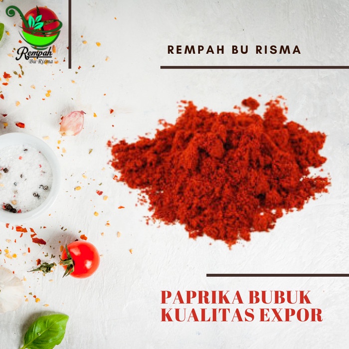 

TERMURAH!! PAPRIKA BUBUK PEDAS - PAPRIKA POWDER - PAPRIKA SMOKE POWDER