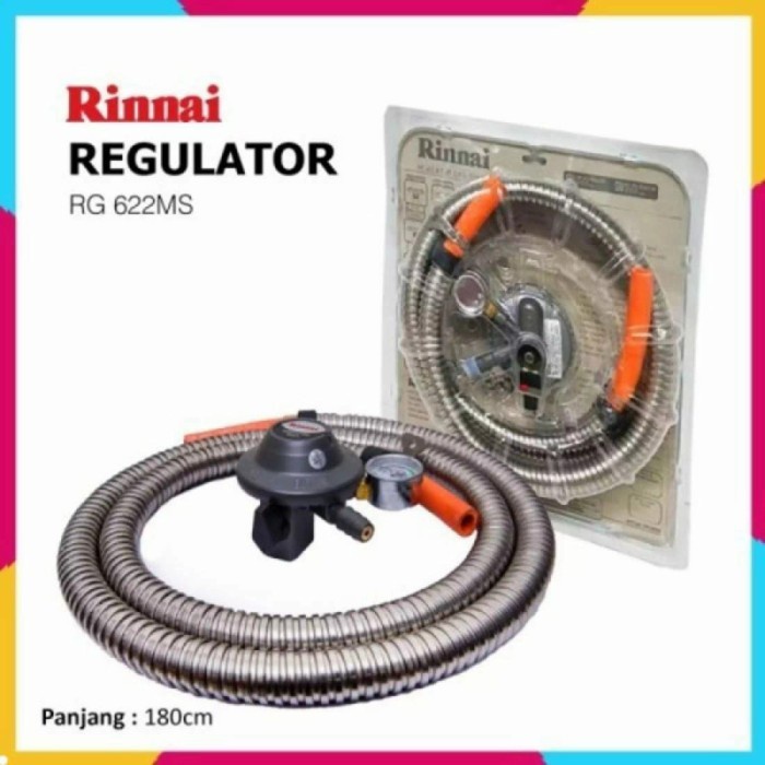 SELANG GAS REGULATOR METER RINNAI