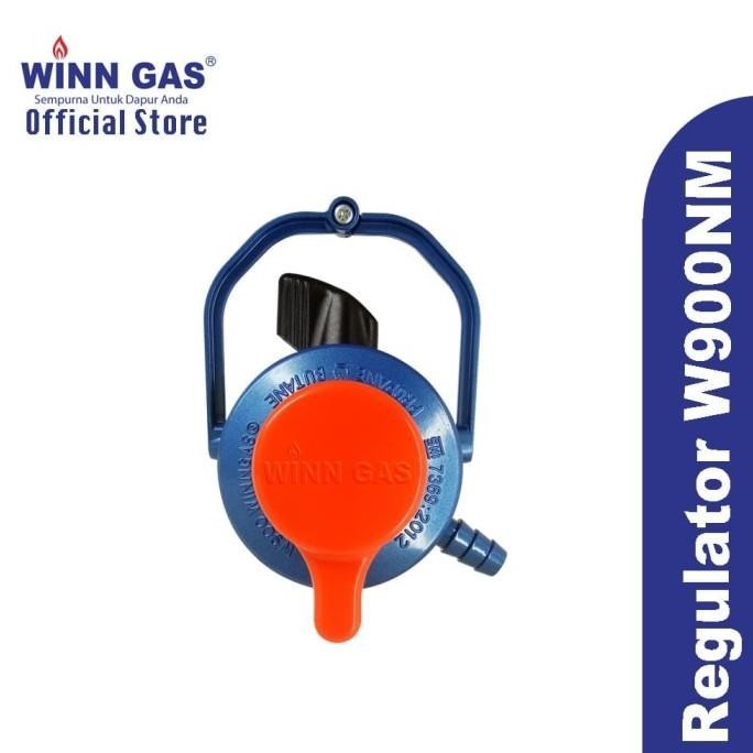 REGULATOR GAS WINN GAS W-900 METER PENGUNCI GANDA