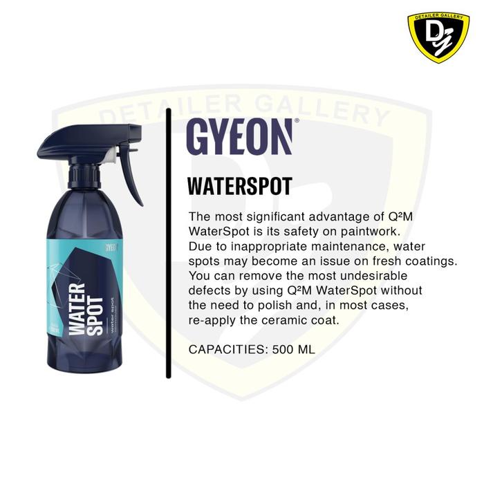 TERBARU Gyeon Q2M WaterSpot 500ml Cairan Pembersih Kerak Air Water Spot Mobil BISA GOSEND