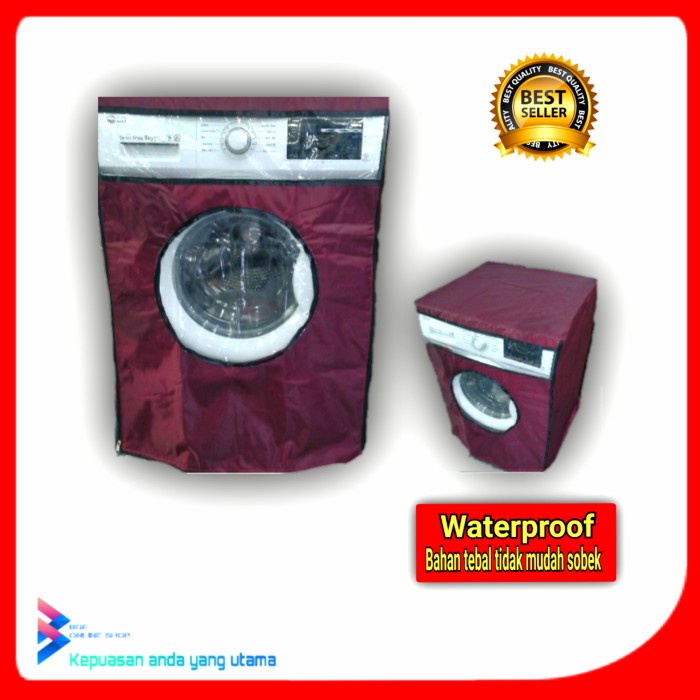 COVER MESIN CUCI FRONT LOADING / TUTUP MESIN CUCI FRONT LOADING