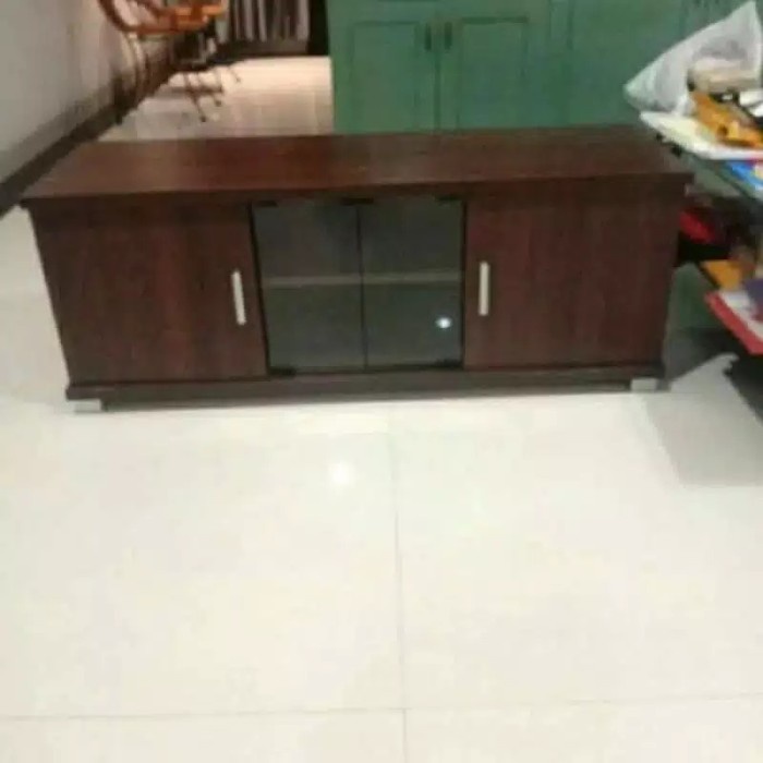 RAK TV KACA MEJA TV KACA BUFET TV LIVING ROOM LEMARI TV RAK SERBAGUNA