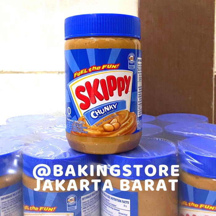 

Skippy Chunky Peanut Butter 500 gr Selai Kacang