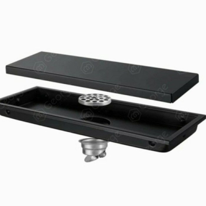 Spesial Floor Drain Hitam Panjang / Saringan Air Kamar Mandi Black Anti Kecoa