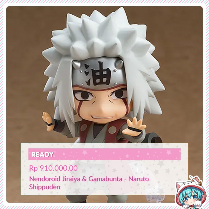 Nendoroid Jiraiya & Gamabunta Set "Naruto: Shippuden"