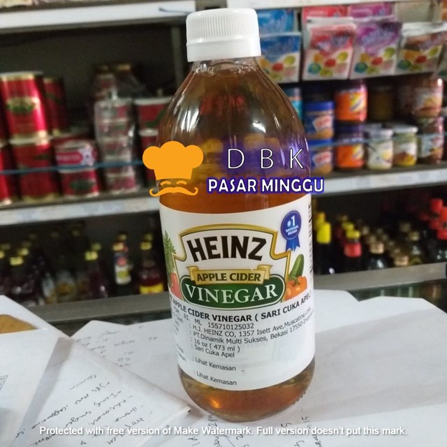 

heinz apple vinegar / cuka apel 473ml