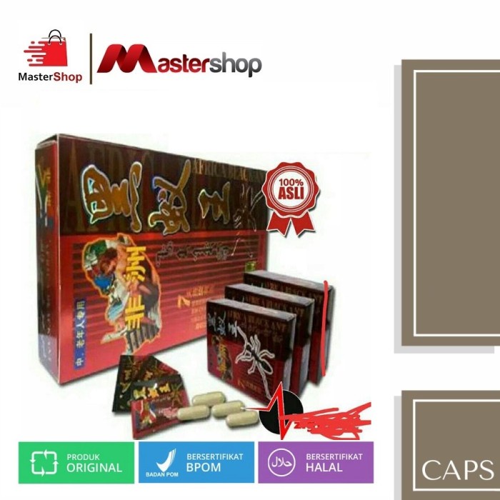 Semut Hitam Africa Original Obat Kuat Pria Tahan Lama Asli Tradisional