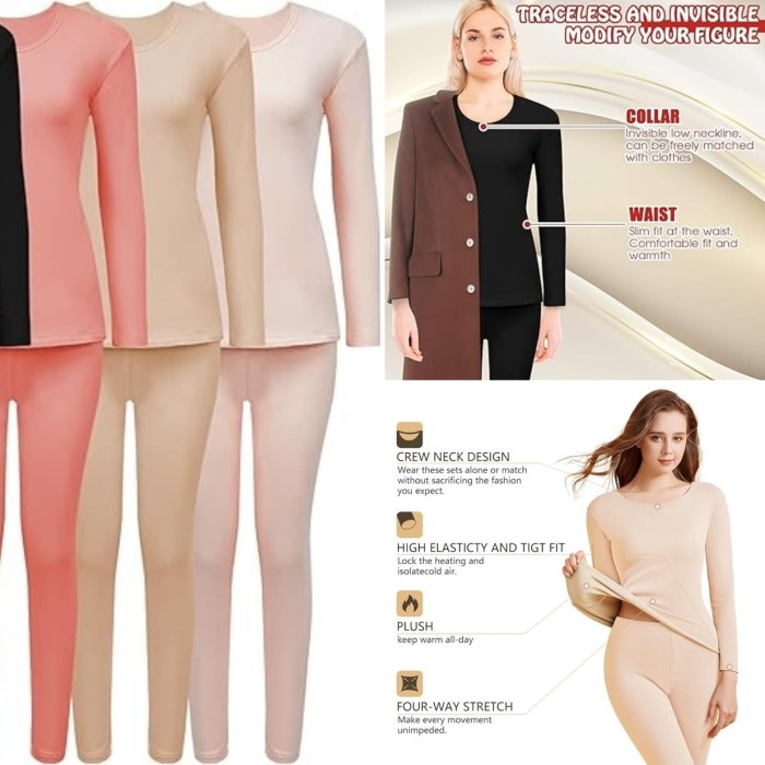 long john wanita thermal